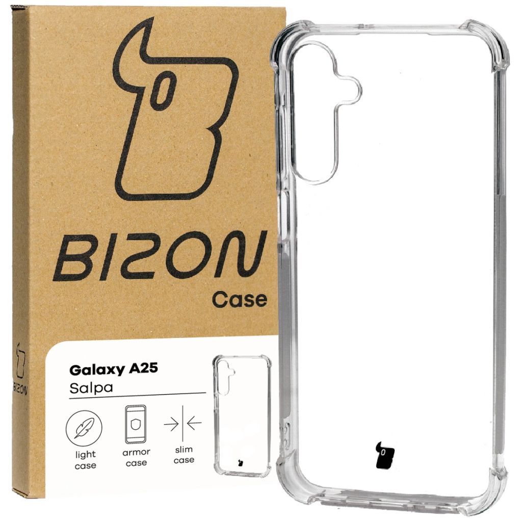 Przezroczyste etui Bizon Case Salpa do Samsung Galaxy A25 5G